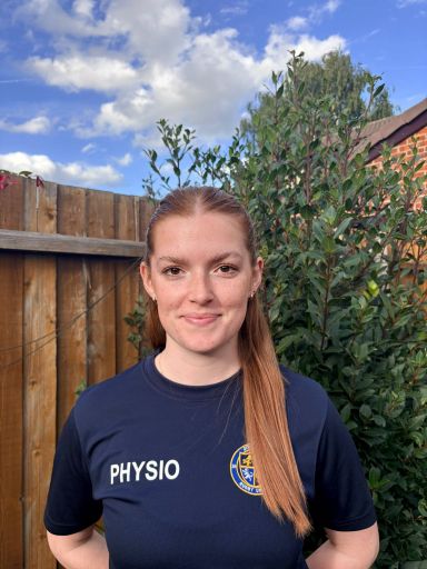 Scarlett, Dinnington RUFC Club Physiotherapist