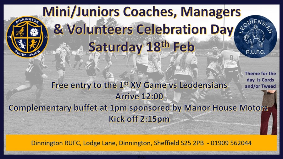 Leodensians Rufc Dinnington RUFC